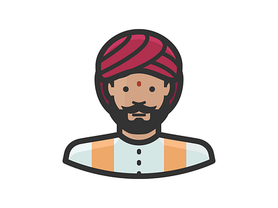 Indian man in turban