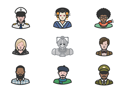 Diversity Avatars v1.0 avatars culture ethnicity face female male people person personas race religion users