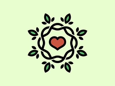 Heart Vine Logo (Un-used)