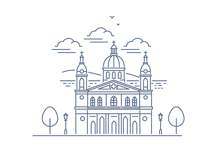 Catedral De Granada, Nicaragua by Scott Lewis on Dribbble