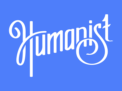 Humanist atheist hand drawn lettering hand drawn type humanism humanist letter forms logotype secular humanism type typography