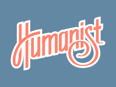 Humanist word form #2 hand lettering letter form type type design typography word form