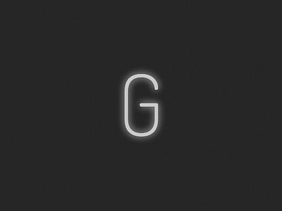CSS Drop Cap - G drop cap glow typography