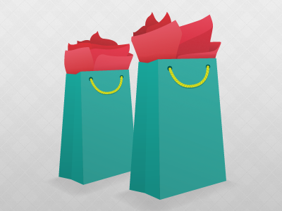 Bags gift bags illustration
