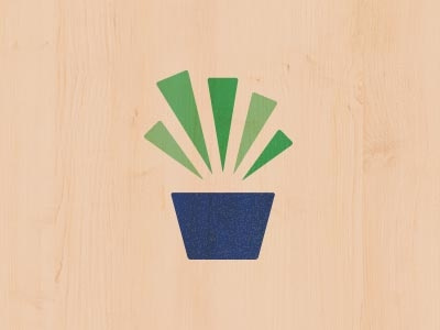 Montessori Plant icon logo