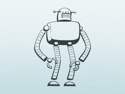 Robo illustration robot