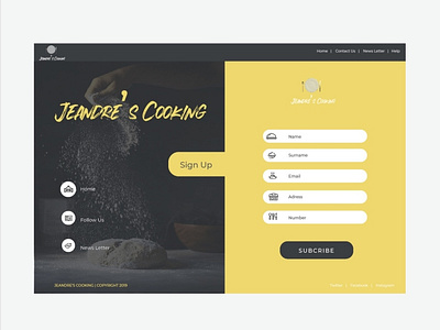 Self Branding Cooking App