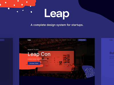 Leap - Multipurpose Bootstrap Template bootstrap event html landing startup startup landing page template theme ui website