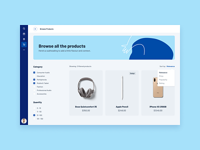 Product Dashboard