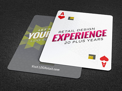 Custom Playing Card Design branding concept card marketing product tradeshow