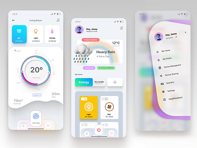 Home Appliance Mobile App UX/UI