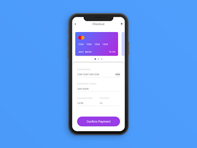 DailyUI #002 Credit Card Checkout Page