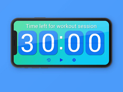 DailyUI #014 Countdown Timer app