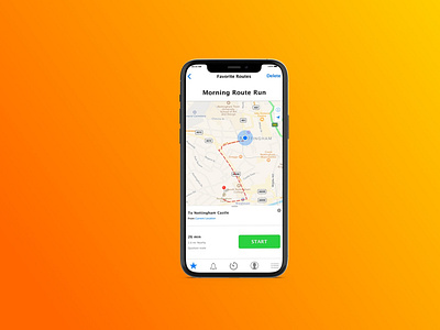 DailyUI 020 Location Tracker