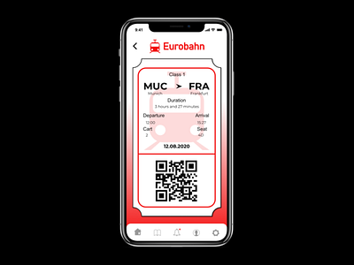 DailyUI 024 Boarding Pass