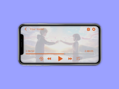 DailyUI 057 Video Player