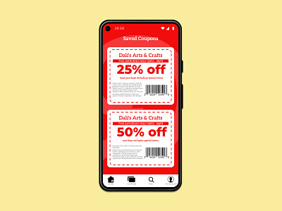 DailyUI 061 Redeem Coupon