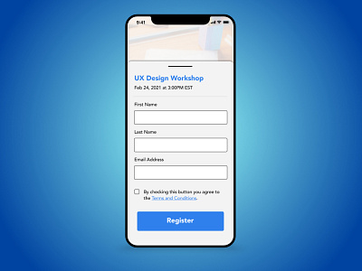 DailyUI 82 Form