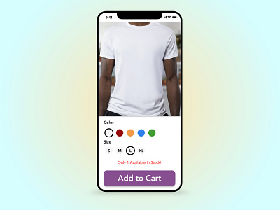 DailyUI 96 In Stock