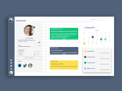 WWF Manager - User dashboard adobe xd branding dashboard design gantt chart graphs project management tool project manager ui ux user experience ux webdesign website website design wwf