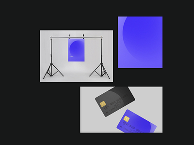 Rama - Branding & Art Direction 03 banking blue branding card colour design futuristic gradient illustration layout logo minimal minimalist modern typography visual identity white space