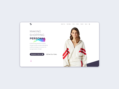 Landing page design landing page design ui web