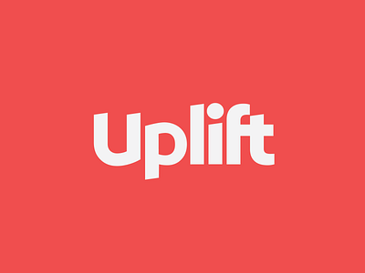 Uplift Logo Design branding design flat font icon logo logo design logotype minimal type design typography vector