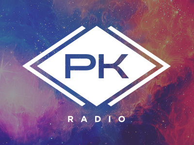 PK Radio Logo branding logo