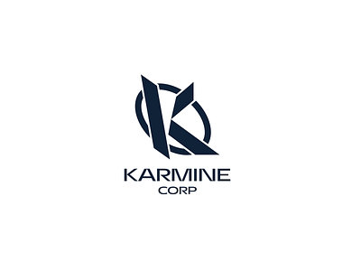 KCORP Logo concept branding design esport graphic design icon illustration karmine corp logo typography ui vector