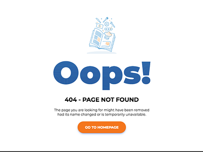 404  page design