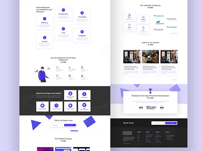 landing page