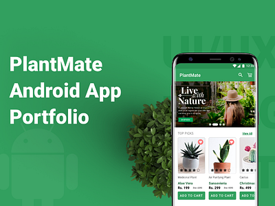 PlantMate Material Design UI