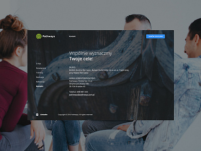Pathways contact page