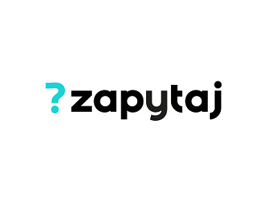 Zapytaj brand identity logo product