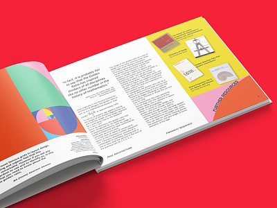 Double spread golden ratio layout colour colour palette goldenratio graphicdesign indesign layoutdesign magazine