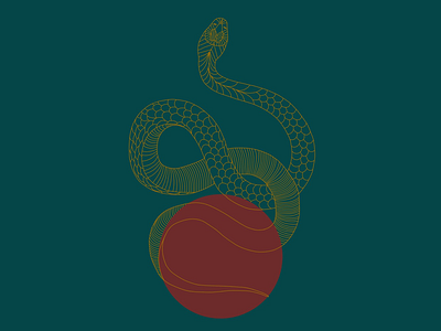 Snake illustration snake snek