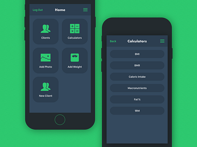 UI for Fitness App app fitness app flat design ui ui design