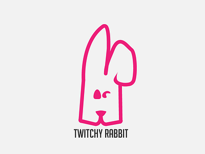 Thirty Logos #3 - Twitchy Rabbit branding challenge identity logo logo design logos rabbit thirty logos twitchy rabbit