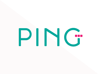 Thirty Logos #4 - Ping 4 app branding challenge identity logo logo design logos messaging ping thirty logos
