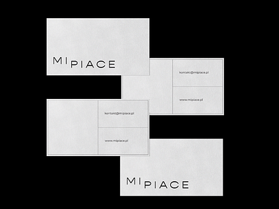 Visual identity for MI PIACE branding layout logo typo typography ui uidesign ux visual identity web design