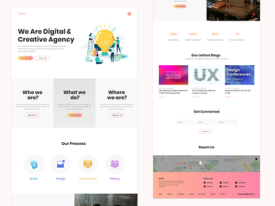 A Design Agency's Website Concept