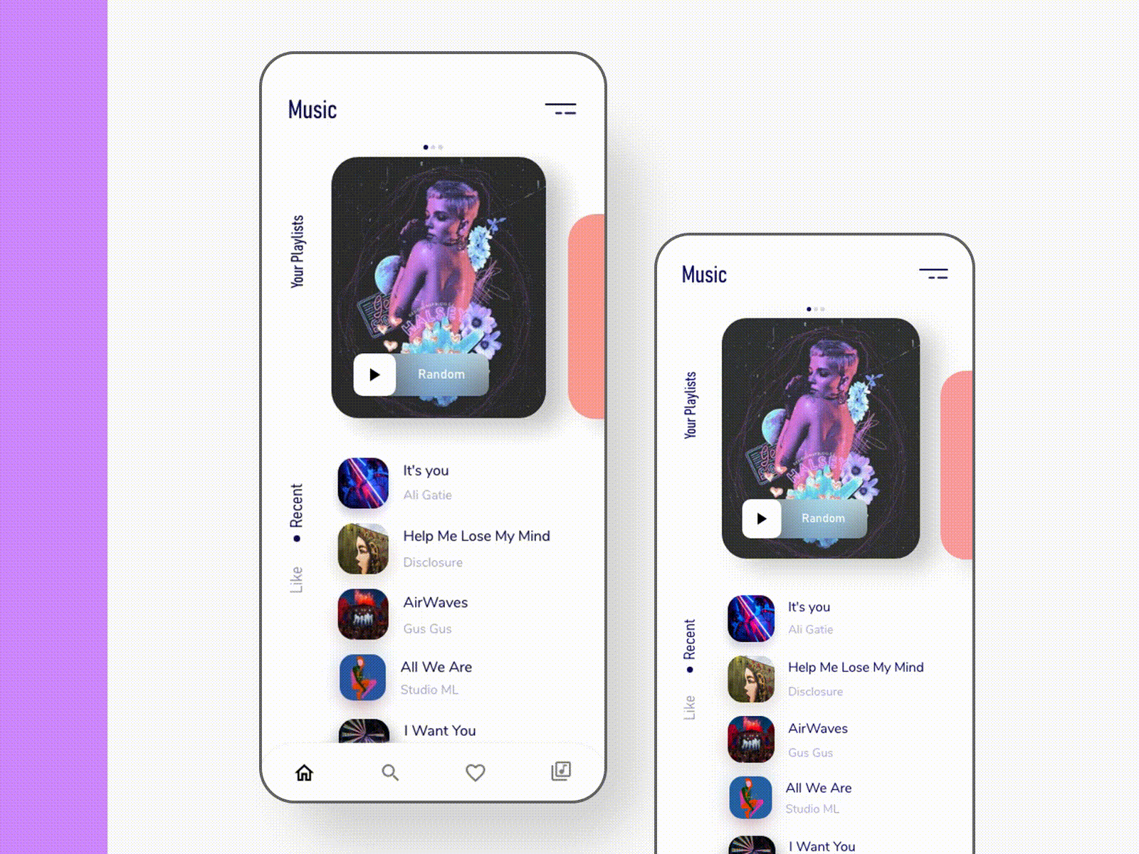 Music App Concept