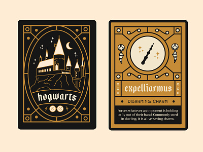 Harry Potter Charm Cards