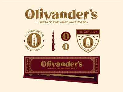 Olivander's Wands Logo
