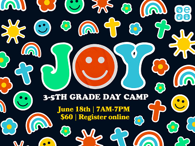 Joy Day Camp Event Branding