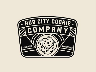 Hub City Cookie Company Vintage Badge