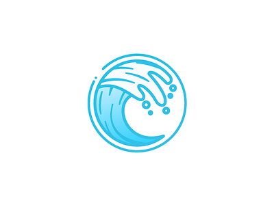 wave - again artwork branding design graphic icon illustration logo style vector