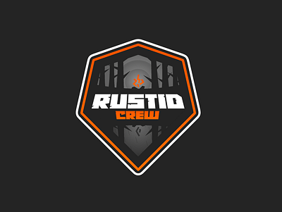 rustid - crew art artwork branding design design art graphic illustration logo style vector