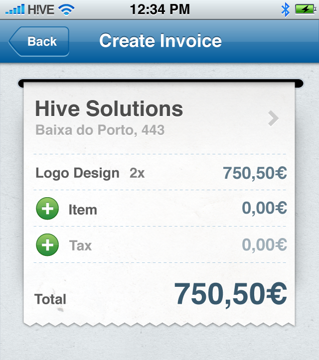 iphone invoice app free