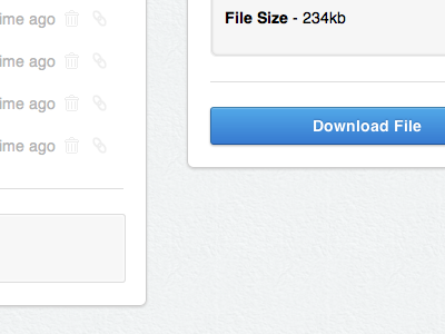 List of Files css3 download download button files list texture